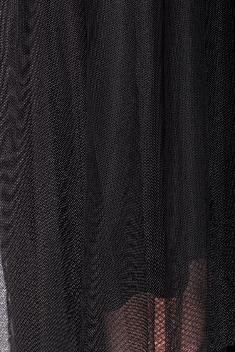 Gothic Tüllrock mit Schleppe