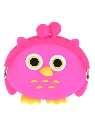 Cute Pink Owl Geldbörse